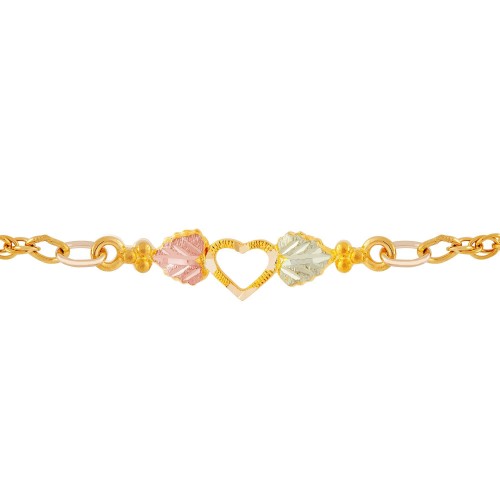 Black Hills Gold Heart Anklet