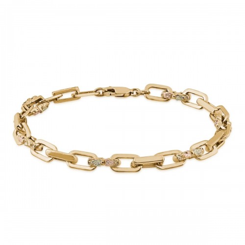 Black Hills Gold Bracelets in 10k Gold & Silver | BuyBlackHillsGold.com