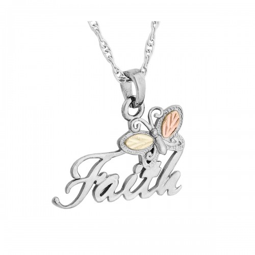 Black Hills Silver 'Faith' Butterfly Pendant