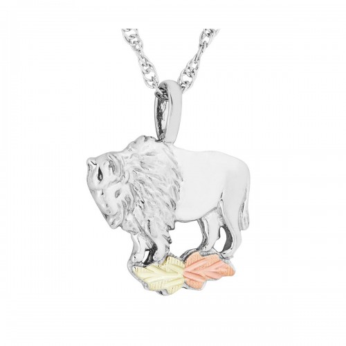 Black Hills Silver Buffalo Pendant