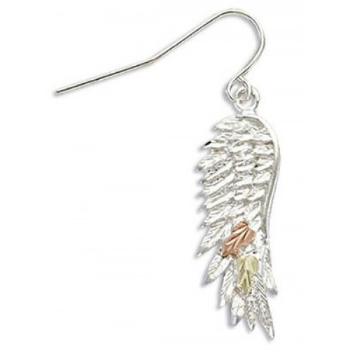 Black Hills Silver Angel Wings Earring