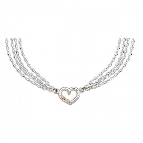 Black Hillls Four Chain Necklace