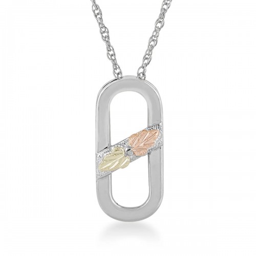 Paperclip Link Silver Pendant