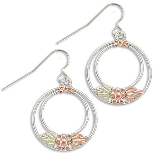Black Hills Silver Circle Earrings