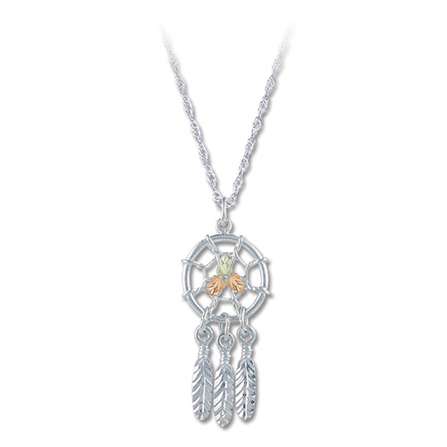 Black Hills Silver Dreamcatcher Pendant Necklace