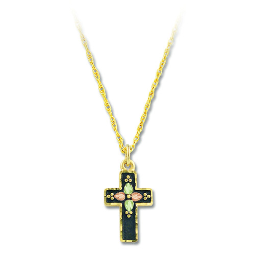 Black Hills Antiqued Cross Pendant